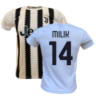 Maglia Juventus Milik 14 ufficiale replica 2022/2023 personalizzata